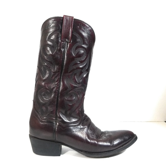 dan post black cherry boots